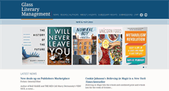 Desktop Screenshot of glassliterary.com